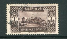 GRAND LIBAN- Y&T N°134- Oblitéré - Used Stamps