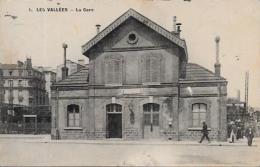 CPA Les Vallées Hauts De Seine Circulé La Gare - Neuilly Sur Seine