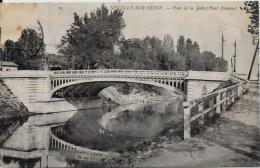 CPA Neuilly Sur Seine Pont De La Jatte Hauts De Seine écrite Circulé - Neuilly Sur Seine