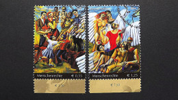 UNO-Wien 430/1 Oo/ESST, Achtung Der Menschenrecht: Gemälde Von Yuroz, Eigentlich Yuri Gevorgian, Armen. Maler - Used Stamps