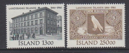 Iceland 1986 Landesbank 2v ** Mnh (29858) - Ongebruikt