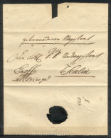 Austria (Habsburg Monarchy) 1792 Letter From Petrovaradin To Semlin (Zemun) - ...-1850 Prefilatelia