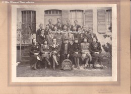 CHANAS - CONSCRITS CLASSE 1941 - ISERE 38 - PHOTO GRAND FORMAT SUR SUPPORT CARTONNE - COCHARD ST RAMBERT D ALBON - Anonymous Persons