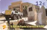 TARJETA DEL EJERCITO ESPAÑOL EN BOSNIA DE TIRAJE 50200 Y FECHA 01/06 - Armée