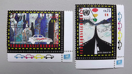 UNO-Wien 417/8 Oo/ESST, Weltgesundheitstag: Sicherheit Im Straßenverkehr - Used Stamps