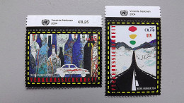 UNO-Wien 417/8 Oo/ESST, Weltgesundheitstag: Sicherheit Im Straßenverkehr - Used Stamps