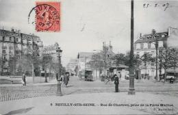 CPA Neuilly Sur Seine  Hauts De Seine Circulé Tramway - Neuilly Sur Seine