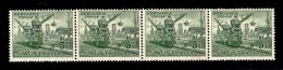 Australia 1947 Newcastle 51/2d Coal Strip Of 4 MH - See Notes - Mint Stamps