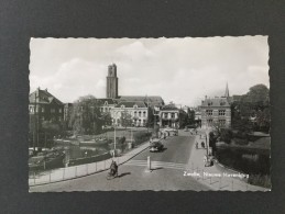 Zwolle,Nieuwe Havenbrug----uitg.Vroom & Dreesman,Zwolle , Gelopen 1963 - Zwolle