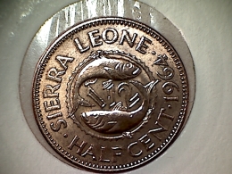 Sierra Leone 1/2 Cent 1964 TTB - UNC - Sierra Leona