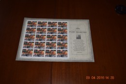 U.S.A. 2014 Scott # 4921, Sheet Of 20 Imperforate. The War Of 1812 Fort McHenry. MNH (**) - Nuevos