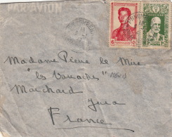 Lettre Cambodge CaD Phnom Penh Pour La France 1947 - Kambodscha