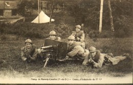 C.P.A. - Camp De Bourg-Lastic ( P-de-D ) Canon D'Infanterie De 37mm - Cliché Valeix- En Bon état - Weltkrieg 1914-18