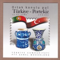 AC  -  TURKEY PORTFOLIO FDC - JOINT ISSUE OF STAMPS BETWEEN TURKEY AND PORTUGAL MNH 12 MAY 2009 - Blocks & Sheetlets