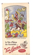 Buvard Van Lynden Le Pain D´Epices Des Gourmands Jeanne D'Arc à La Prise D'Orléans - Pain D'épices