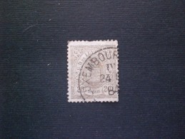 STAMPS LUSSEMBURGO 1880 STEMMA 20 CENT BISTRE OLIVEN. 44 (YVERT) - 1859-1880 Wappen & Heraldik