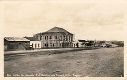 ANGOLA, NOVA LISBOA, Um Trecho Da Avenida 5 De Outubro, 2 Scans - Angola