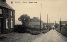 LASNE.  CHAPELLE-SAINT-LAMBERT.  ROUTE DE GENVAL.  ANIMATION. - Lasne