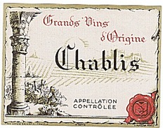 ETIQUETTE - VIN - BLANC - CHABLIS . - Bourgogne