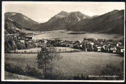 2611 - Alte Foto Ansichtskarte - Schliersee Jägerkamp Brecherspitz Gel 1927 - Schliersee