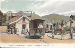 SAINT-ETIENNE : Station Des Tramways De Gérardmer - Saint Etienne De Remiremont