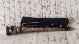 MILITARIA - Souvenir Propitiatoire - Aiguillette D'officier Supérieur Cca 1820-1830 - Argent Massif Poinçons Néerlandais - Antes De 1871