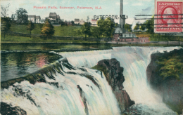 USA PATERSON / Passaic Falls, Summer / CARTE COULEUR - Paterson