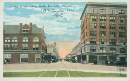 USA PENSACOLA / Palafox Street Looking South / CARTE COULEUR - Pensacola