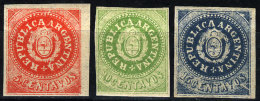 GJ.7/9, 5c, 10c And 15c., Complete Set Of Lange Forgeries, VF! - Neufs