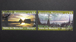 UNO-Wien 397/8 Oo/ESST, UNESCO-Welterbe: Vereinigte Staaten Von Amerika: Nationalpark Olympic, Nationalpark Everglades - Used Stamps