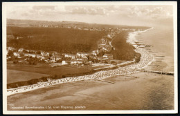 2631 - Alte Foto Ansichtskarte - Luftaufnahme Brunshaupten Gel 1934 - Kuehlungsborn