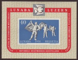 1951 LUNABA Mini-sheet,Mi Bl 14,SG MS531a,mint,stamp Is Nhm For More Images, Please Visit... - Altri & Non Classificati