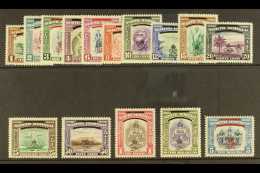 1947 Crown Colony Complete Opt Set, SG 335/349, Fine Mint. (15) For More Images, Please Visit... - Borneo Del Nord (...-1963)