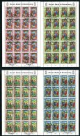 1988 Welfare Set In Sheets/20 Mi 1210/13 VFU FDI Pmks (4 Sheets) For More Images, Please Visit... - Altri & Non Classificati
