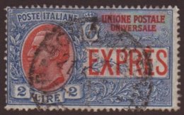 EXPRESS 1925 2L Blue & Rose (Sass 13, SG E180) Fine Used. For More Images, Please Visit... - Non Classificati