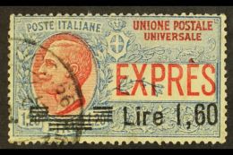 1924 EXPRESS L1.60 On L1.20 (Sass 10, SG E173) Fine Used. For More Images, Please Visit... - Non Classificati