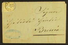 1862 Newspaper 2c Yellow Tied On Cover (1 Apr 63 Cds). For More Images, Please Visit... - Non Classificati