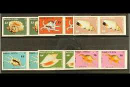W & F 1984 Shells Imperf Set, Yv 312/17, NHM Pairs (12) For More Images, Please Visit... - Altri & Non Classificati