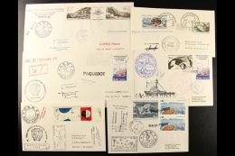 TAAF 1977-88 "Paquebot" Cancelled Covers Collection (30+ Items) For More Images, Please Visit... - Altri & Non Classificati