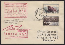 TAAF 1965 Cover To Germany, 8f & 15f Stamps, Fine Cds Used For More Images, Please Visit... - Altri & Non Classificati