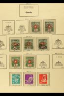 FREE FRANK STAMPS 1911-43 Includes 1911-21 Set With Control Numbers Plus 5c And 10c Without Control Numbers, 1926... - Altri & Non Classificati