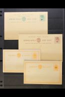 ORANGE FREE STATE POSTAL STATIONERY 1880's-1900's All Different Collection Of Postcards, Inc Complete Letter... - Non Classificati