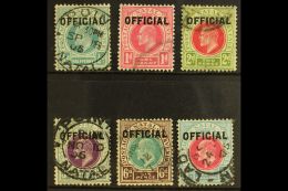 NATAL OFFICIALS - 1904 Set Complete, SG O1/6, Fine To Very Fine Used. (6 Stamps) For More Images, Please Visit... - Non Classificati