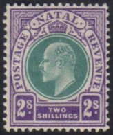 NATAL 1904-08 2s Dull Green And Bright Violet SG 156, Fine Mint.  For More Images, Please Visit... - Non Classificati