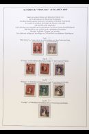 NATAL 1869-79 USED "POSTAGE" OPT'S COLLECTION. Includes 1869 "Postage" Overprints Type 7a 1d & 6d, Type 7b 1d... - Non Classificati