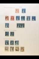 NATAL 1859-65 USED CHALON HEADS COLLECTION. An Attractive Collection That Includes 1859-60 1d & 3d Unused Plus... - Non Classificati