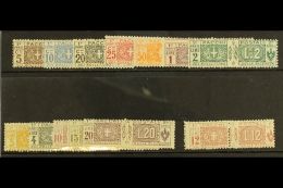 PARCEL POST 1914-1922 Set Complete, Sass S2101, Fine To Very Fine Mint. Cat €900 (£680) (13 Stamps) For... - Non Classificati