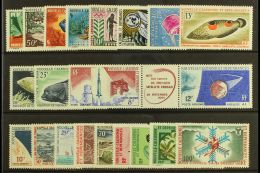 NEW CALEDONIA 1964-67 Complete Air Post Collection. Never Hinged Mint (21 Stamps) For More Images, Please Visit... - Altri & Non Classificati