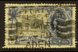 1935 India 3½a Jubilee "SUPPORT THE JUBILEE FUND ADEN" Cancel. For More Images, Please Visit... - Aden (1854-1963)