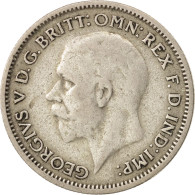 Monnaie, Grande-Bretagne, George V, 6 Pence, 1933, TTB, Argent, KM:832 - F. 3 Pence